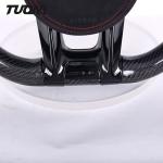 Red Stripe Mercedes Benz Steering Wheel Carbon Fiber Luxury Alcantara