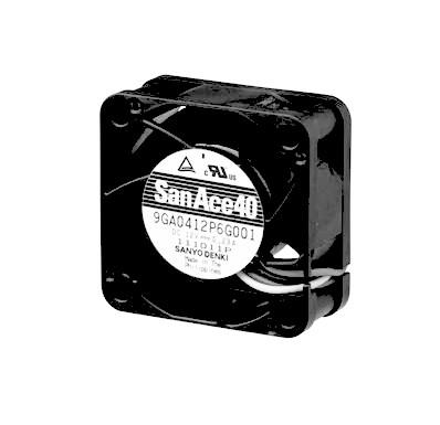 High Pressure Computer Mining Case Fans 10000RMP Speed Ball Bearing 0.46A