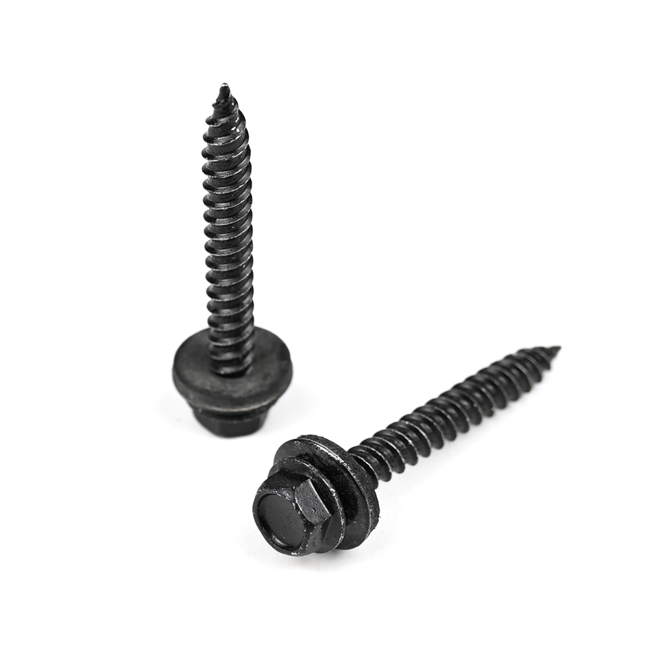 ZINC Finish Flange Hex Head Wood Screw for Wooden Building Materials and Structures