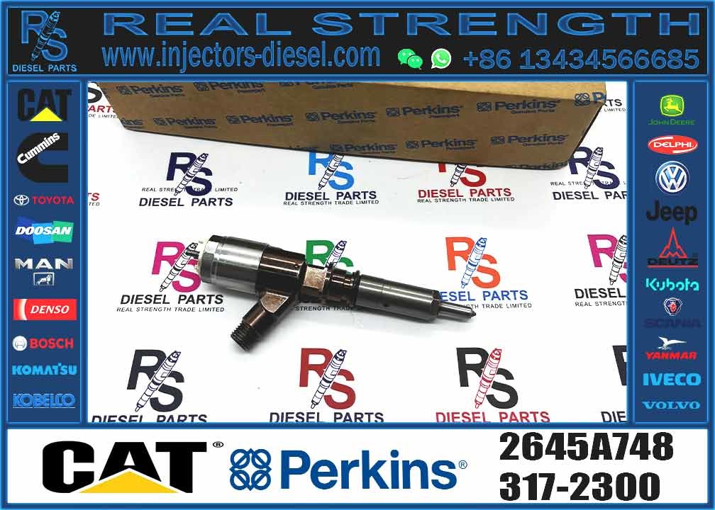 Diesel Fuel Engine Injector 10R-7675 2645A748 2645A743 320-0670 Fuel Injector For Cat Excavator Engine C6 C6.4