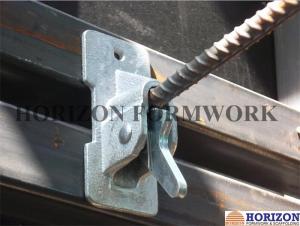 Quality Cast Iron Spring Clamp Concrete Forming Accessories Tensioning Wire Tie Bar wholesale
