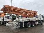 CE 33m Used Concrete Pump Truck Ensuring Safety And Reliability Boom System