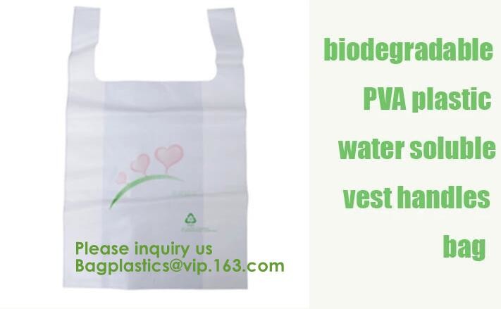 Organic Recycling and compostable bag,Eco friendly Compostable,compostable biobased plastic tshirt bag bagease bagplasti