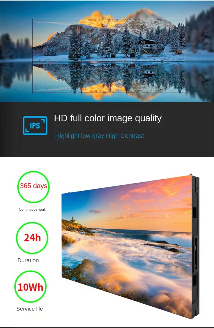 Moveable Indoor LED Digital Poster High Brightness LED Advertising Display Screen
