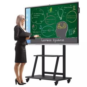 Quality 75 Inch Digital 4K LCD Panel Smart Interactive Whiteboard wholesale