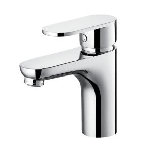 Quality OEM Chrome Brass Bathroom Faucet Hot And Cold Water Tap Mixer For Wash Basin wholesale
