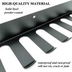 16 Bat Metal Baseball Bat Rack Holder for Wall Mount Sports Equipment Storage