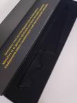 Customized cardboard logo gold folied gift folding magnetic flap box for knife