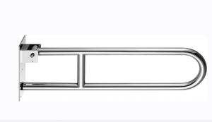 Quality 600MM Length 304 Disabled Toilet Safety Handrail Stainless Steel Grab Bar wholesale