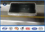 Microwave Telecommunication electric service pole , Hot Roll Steel Q420 wireless