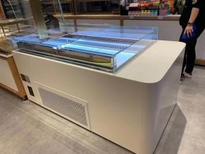 Quality 1.2m Cheese Cake Display Fridge Air Cooling System wholesale