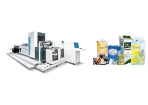 Quality Pharmaceutical Packaging Printing Inspection Machine For White &amp; Grey Paperboard Cartons wholesale