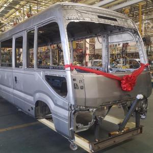 China Medium Bus Assembly Line 19-Seat Coaster Assembly Factory Support CKD/SKD on sale