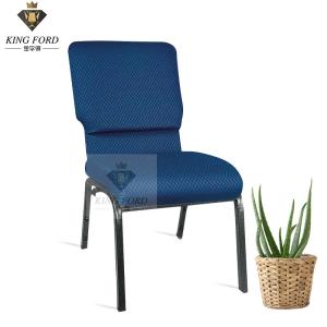 Quality Environmentally Paint Stacking Church Chair Conference Chair 25*25*1.2mm wholesale