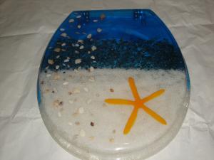 Quality poly-resin toilet seat cover,decor toilet seat,tranparent toilet seat wholesale