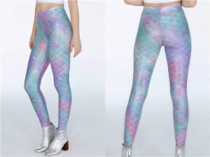 Quality Lightweight Mermaid Swim Leggings Strong Elasticity Great Halloween Costume wholesale