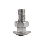 Wholesale Stainless Steel Coach Bolt And Nut Of Ss304 Ss316 A2-70 A4-80