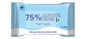 Quality Antibacterial Disposable Alcohol Wet Wipes Cotton Pad Biodegradable wholesale