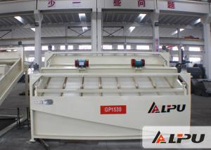 China Low Amplitude High Frequency Screen In Ore Beneficiation Plant 10-50 t/h on sale