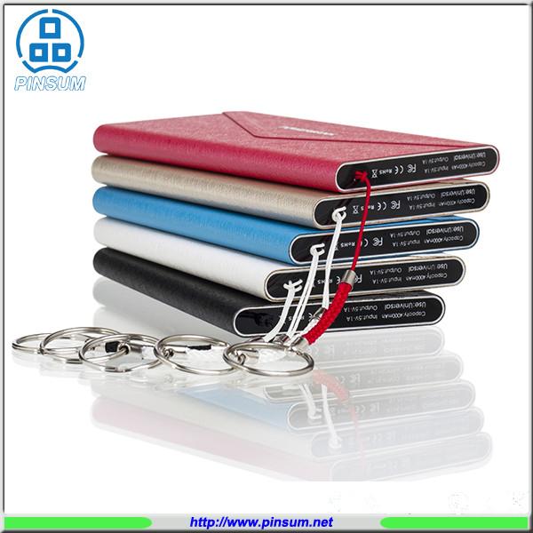 High quality 3.7v 4000mAh usb charger power bank
