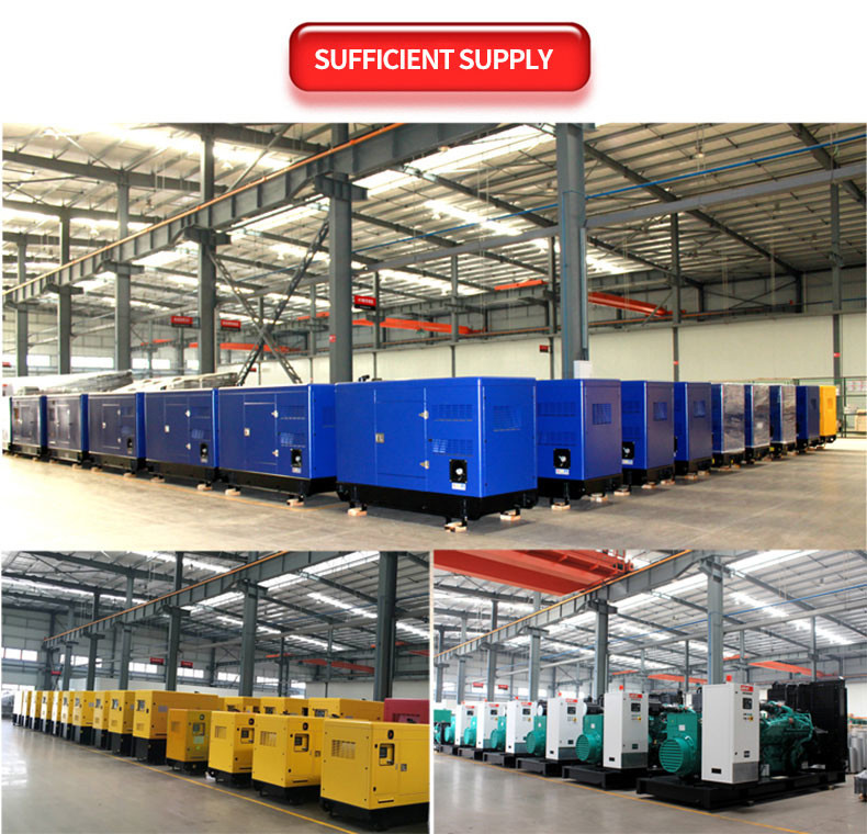 Low Fuel Consumption Silent 3 Phase Generator 75kw 80kw 100kw CE