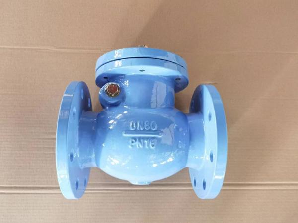 DN300 Cast Steel Check Valve With Counterweight 2''-12'' BS4504/ANSI B16.5/ JIS