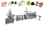 Double Lanes Coffee Capsule Filling Sealing Machine