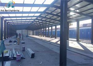 Quality China Low Cost Raw Material Warehouse Easy Assemble Customized Prefab Steel Structure wholesale