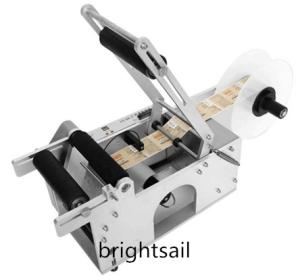 Quality Adhesive Sticker Bottle 100mm Semi Automatic Labeling Machine wholesale