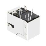 WE MIC24U16131W-LF3 Compatible LINK-PP LPJU3101AONL 10/100 Base-T RJ45 Magnetic