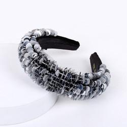 Sequin Hair Band Head Wear Bling Luxury Colorful 15x16cm