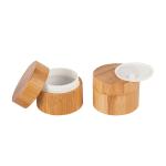 Natural Bamboo PP Liner Cosmetic Cream Jar 10ml 30ml 50ml 100ml 150ml 200ml