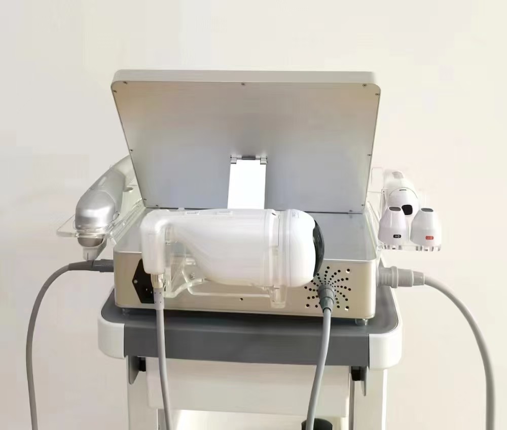 7D HIFU Beauty Machine Liposonic Vaginal Tightening Gold RF 3 In 1 Beauty Machine
