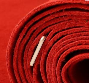 Quality 5mm Thickness Commercial Floor Mat Wedding Welcome Celebration Brushed Carpet wholesale