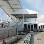 Aluminum Frame Structure Double Decker Tent for Outdoor Activity