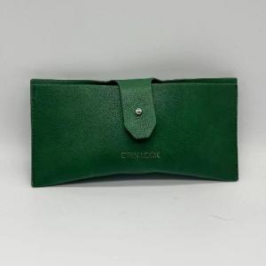 Quality Fashionable PU Leather Pouch Pressure Resistant Soft Sunglasses Case wholesale