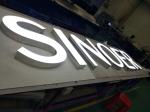 Diy Metal Embossing Letters , Acrylic Front Lit Channel Letters