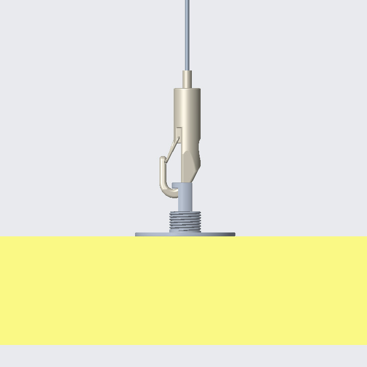 Customized Cable Gripper Hold Acoustic Ceiling Cable Hanging System
