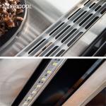 1/3 HP Curved Glass Refrigerated Bakery Display Case Fridge 119L