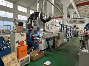 Quality Power Cable Extruder Machine Production Line 150mm For 4*120 Cable Plastic Extruder wholesale