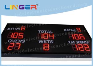 Quality 8'' 200mm Height Cricket Digital Score Display Board With PVC Controller Box wholesale