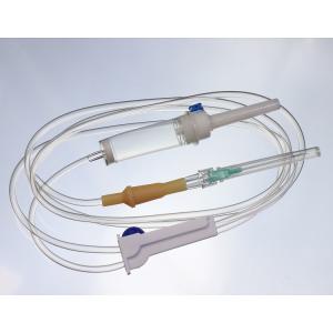 Quality Medical Disposable Iv Infusion Set 21G Needle 150cm Length PVC Tube wholesale