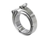 Male Female 304 Stainless Steel Pipe Fittings Flanged V Band Clamp