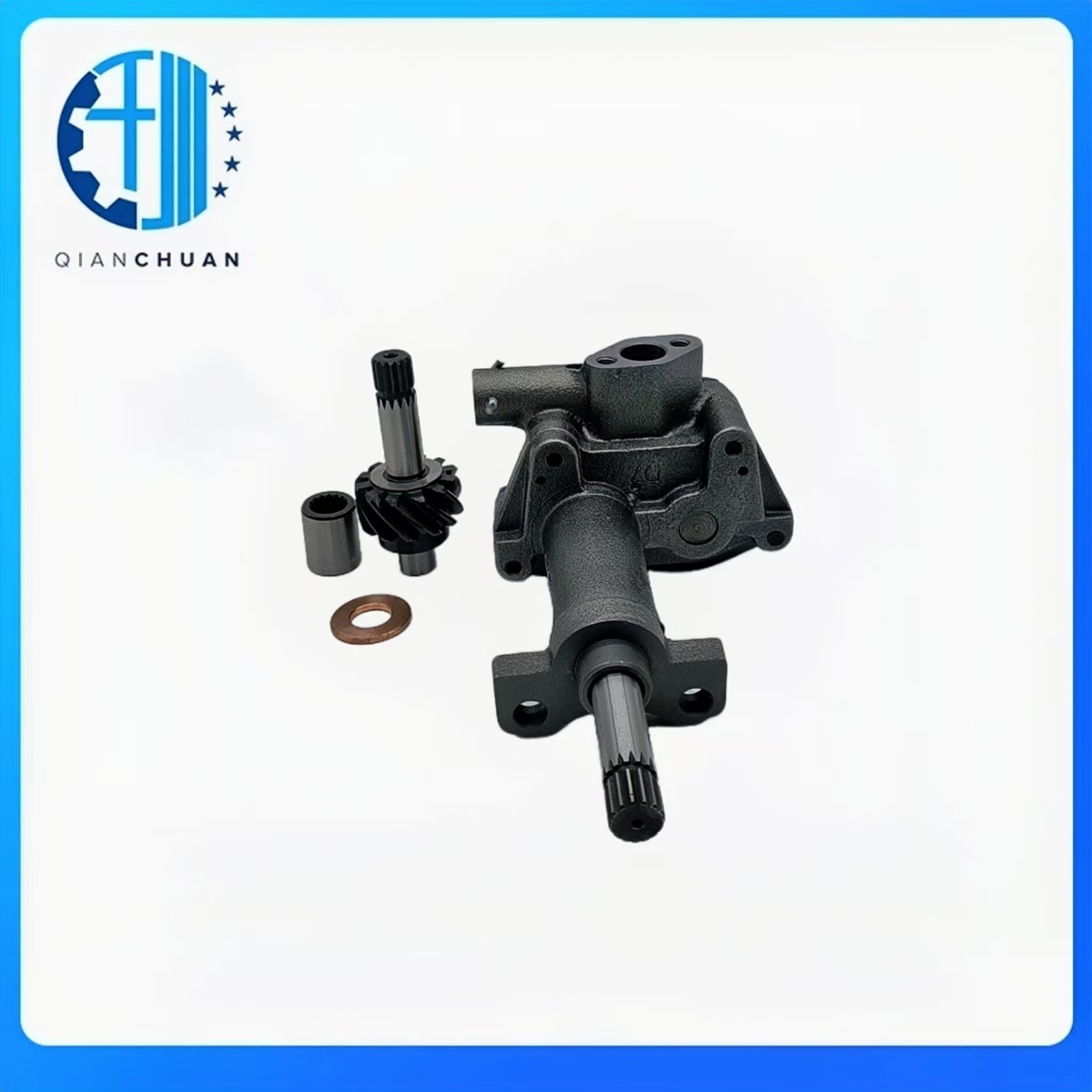 8-94366241-0 Oil Pump 45mm For Isuzu 4BD1 Hitachi EX100 EX90 EX120 EX150