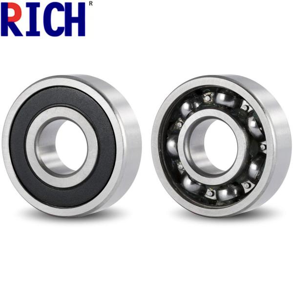 Chrome Steel Drive Shaft Bearings 6000 Ball Bearing 10 - 25 Mm Bore Size