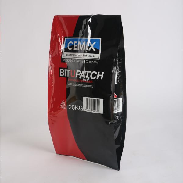 Plastic Dog 20kg Pet Food Packaging Bag Aluminum Foil Flat Bottom Side Gusset