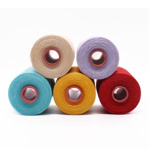 Quality 400g Polyester Wax Bonded Braided Thread for Leather Sewing Thread 250D/16 OEM/ODM Support wholesale