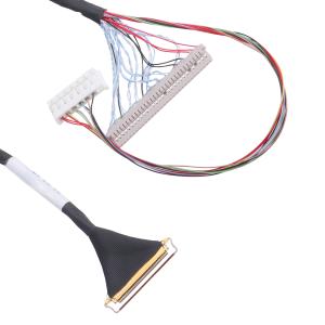 Quality 40Pin 0.5 1.25 2.5mm JST EHR-7 UL94V-0 Micro Coaxial Cable IPEX 20453-240T-11 wholesale