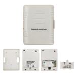 Indoor Outdoor Wireless Weather Station With Home Clock And Customized ODM