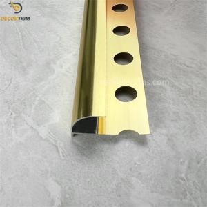 Quality Aluminum Tile Trim Corner Wall Decorative Aluminum Quadrant Tile Trim wholesale